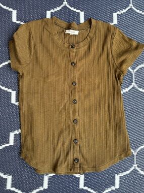 Madewell Womens ribbed top